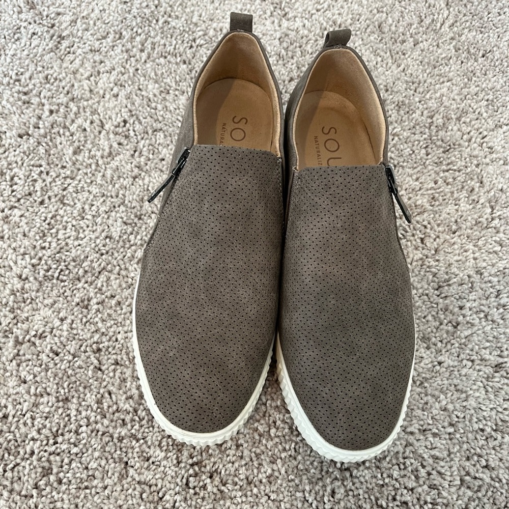 SOUL NATURALIZER TURNER LACE UP OXFORDS SIZE 10W GREY